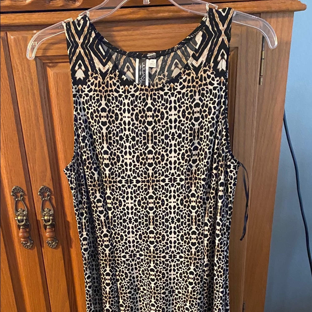 Animal print sundress. Size 12